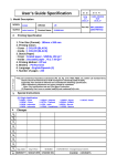 LG PJ250R User's Manual