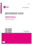 LG LMV1680DW User's Manual