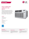 LG LW1214ER Specification Sheet