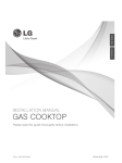 LG LSCG306ST Installation Manual