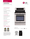 LG LRG3095SB Specification Sheet