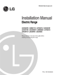 LG LRE3091S User's Manual