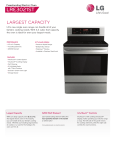 LG LRE3021ST Specification Sheet