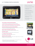 LG LN790 User's Manual