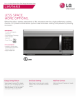 LG LMV1683SB Specification Sheet