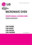 LG LMV1645SB User's Manual