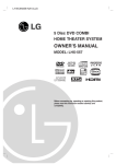 LG LHX-557 User's Manual