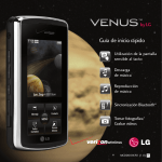 LG VX8800 Quick Start Guide (Spanish)