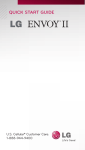 LG UN160 Quick Start Guide