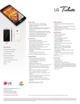 LG LS980 Specifications