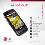 LG LS670 Quick Start Guide