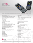 LG 620 Data Sheet