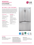 LG LFCS31626S Specification Sheet