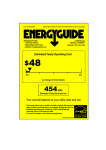LG LFC20760SW Energy Guide