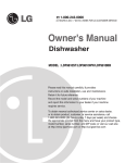 LG LDF9810BB User's Manual