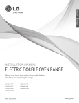 LG LDE3015SB Installation Manual