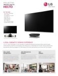 LG HECTO Specification Sheet