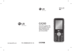 LG GX200 User's Manual