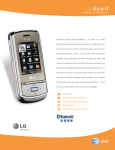 LG GD710 Product manual