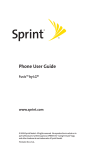 LG Fusic Phone User's Manual