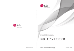 LG ESTEEM MS910 User's Manual