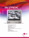 LG DU-27FB34C User's Manual