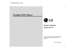 LG DP170 User's Manual