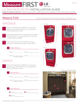 LG DLE2301R Measurement Sheet