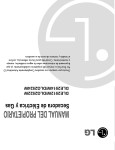 LG D2522W User's Manual