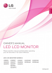 LG E2051C User's Manual