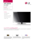 LG 47LD500 Accessories Catalogue