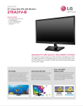 LG 27EA31V-B Specification Sheet