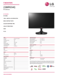 LG 23MP65HQ-P Specification Sheet