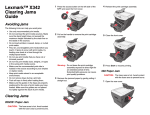 Lexmark X342 User's Manual