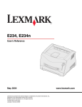 Lexmark E234 User's Manual