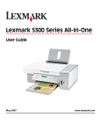 Lexmark 5300 User's Manual