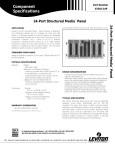 Leviton 24-Port User's Manual