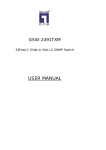 LevelOne Switch GSW-2491TXM User's Manual