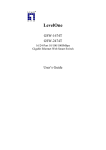 LevelOne GSW-1674T User's Manual