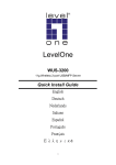 LevelOne 11g User's Manual