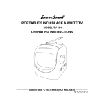 Lenoxx TV-504 User's Manual