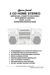 Lenoxx SL-6703 User's Manual