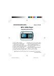 Lenoxx MP-400 User's Manual