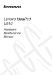 Lenovo U510 User's Manual