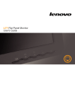 Lenovo ThinkVision L171 User's Manual