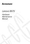 Lenovo B575 User's Manual