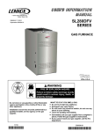 Lennox International Inc. SL280DFV User's Manual