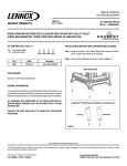 Lennox Hearth H7638 User's Manual