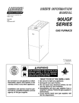 Lennox Hearth 90UGF User's Manual