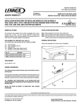 Lennox Hearth C210 User's Manual
